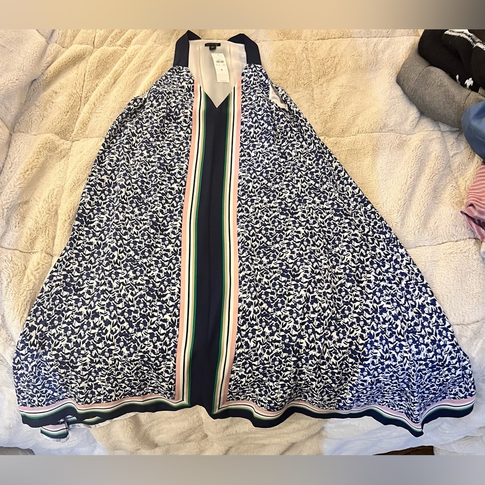 Ann Taylor A Line Silk Dress - NWT